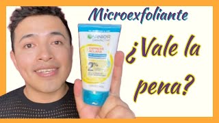 Garnier Express Aclara Microexfoliante suave ¿Vale la pena RESEÑA detallada Erick Ortega [upl. by Ariajay]