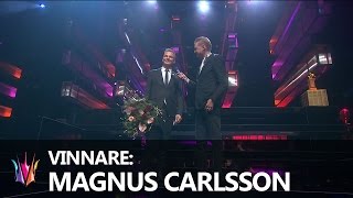 Melodifestivalen 2015  Vinnarintervju med Magnus Carlsson [upl. by Zetrac]