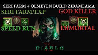 Diablo 4  Rogue Seri Farm Ve Ã–lmeyen POSÄ°ON Build [upl. by Einner390]