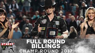 FULL CHAMP ROUND JB Mauney Rides Bruiser for 9475 Points to WIN Billings  2017 [upl. by Clara]