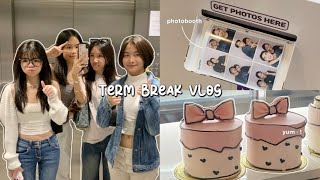 Teenage Diaries  Term Break Vlog food photobooths karaoke bowling swimming amp more [upl. by Crysta]