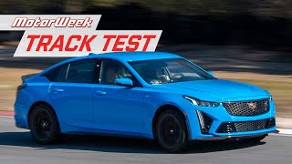 2022 Cadillac CT5V Blackwing  MotorWeek Track Test [upl. by Rosella]