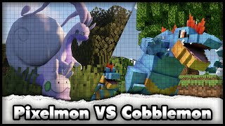 Cobblemon VS Pixelmon But Why Not Both [upl. by Eetse]