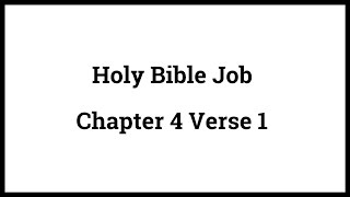 Holy Bible Job 41 [upl. by Just260]