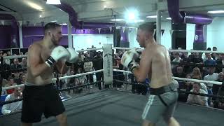 Basingstoke White Collar Boxing Bout 6 Archie Meaker Vs Rory Messenger [upl. by Asselam]