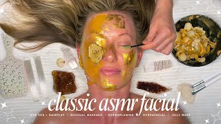 ASMR Relaxing Facial  Buccal Massage  Crystal Healing  Jelly Mask  Cord Cutting  ASMR Sleep [upl. by Soll]