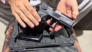 Cz 75 p07 duty made Czech Republic 9mm pistol [upl. by Larentia]