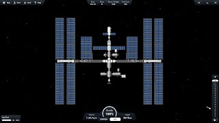 episode 1 of making the biggest space station in sfs sfs sfshorts space spaceflightsimulator [upl. by Naamann]