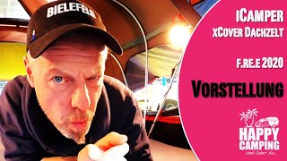 Vorstellung iKamper xCover Dachzelt  free 2020 MUC  Happy Camping [upl. by Lener]