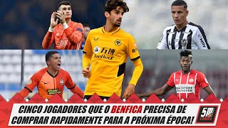 Cinco jogadores que o Benfica precisa de comprar já para a próxima temporada [upl. by Richella]