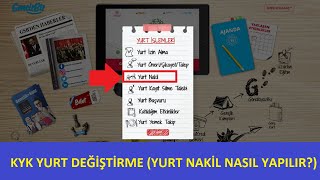 YURT DEĞİŞTİRME NASIL YAPILIR  YURT NAKİL TALEBİ OLUŞTURMA YURT KAYIT SİLME İŞLEMİ [upl. by Akenom912]