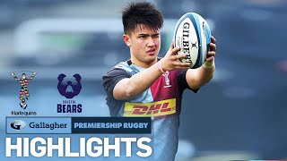 Harlequins v Bristol  HIGHLIGHTS  Game Turns In Super Second Half  Gallagher Premiership 202021 [upl. by Aimahc]