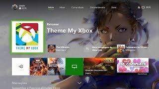 Como PERSONALIZAR seu XBOX ONE GRÁTIS com THEME MY XBOX [upl. by Chlo]