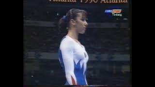 Isabelle Severino FRA  Olympics 1996  Team Competition  Balance Beam [upl. by Okire]