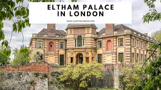 ELTHAM PALACE IN LONDON  Art Deco Palace  Tudor Great Hall  Gardens and Grounds  London Palace [upl. by Augusto647]