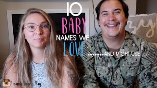 10 Baby Names We Love amp Might Be Using [upl. by Euqinamod]