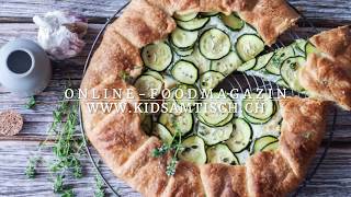 Zucchetti Galette mit Ricotta  so gelingt dir diese würzige Hauptspeise [upl. by Volny]