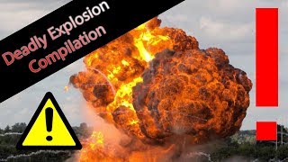 FATAL EXPLOSIONS CAUGHT ON CAMERA COMPILATION [upl. by Anivla]