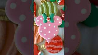 🐭🩷💚 enlightenedbakery royalicing christmascookies sugarcookies [upl. by Marleen]