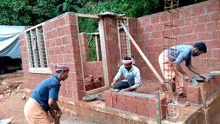 laterite stone house work [upl. by Nagem662]