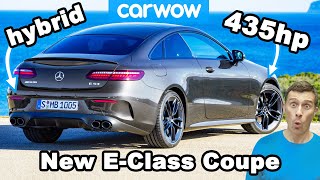 The sexiest car in the world New Mercedes EClass Coupe REVEALED [upl. by Leatri]