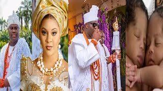 OONI OF IFE WELCOME QUEEN TOBI AND TWINS TO THE PALACE [upl. by Klute]