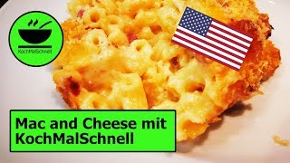 Mac and Cheese ein amerikanischer Klassiker von KochMalSchnell [upl. by Raimund]