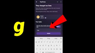 They Changed our lives Tapswap Code Today  10 September Tapswap Code  Daily Tapswap Video Code 😍 [upl. by Enoitna118]