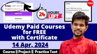 How to get Udemy Courses for FREE in 2024  Udemy Coupon Code 2024  Latest Udemy Coupons [upl. by Hallam]