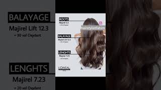 balayage hair color techniques ✨✨shorts hairstyle share [upl. by Giule407]