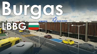 Burgas Airport  AG Sim  MSFS [upl. by Quintana]