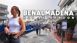 Benalmadena Spain Hot Afternoon April 2024 Update Costa del Sol  Málaga 4K [upl. by Storz]