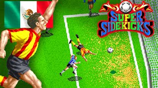 Super Sidekicks Gameplay Mexico Campeon  1CC RETRO ARCADE 4K 60FPS [upl. by Akilaz]