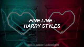 harry styles  fine line  lyrics [upl. by Leanahtan]