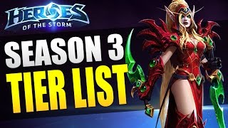 Nubkeks HL Tier List  Season 3  Valeera Patch [upl. by Nishi]