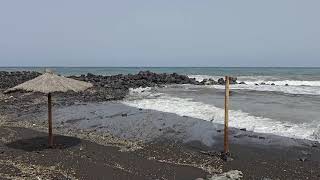 Temporal de mala mar en la costa de Güímar Tenerife este miércoles [upl. by Danella367]