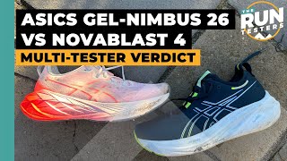 Asics Gel Nimbus 26 vs New Balance 1080v13 [upl. by Madge]