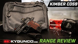 Kimber CDS9  The New Covert Double Stack 9 Range Review [upl. by Lihka777]