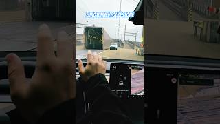 Boarding the EuroTunnel to France 🇫🇷 Folkestone Train Tesla UK Autopilot [upl. by Aiykan]