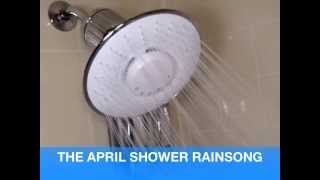 Bluetooth Operated Hard Water Shower Head Filter with RainSong [upl. by Jaye]