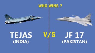 Comparison of TEJAS and JF 17 Thunder fighter jet Who wins [upl. by Ardekahs]