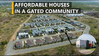 The Most Affordable Gated Estate Houses in Oyibi Accra Ghana [upl. by Unni952]