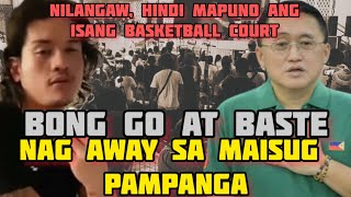 MAISUG PAMPANGA  PINAHIYA NI BASTE SI BONG GO TINAWAG NA DUWAG [upl. by Katherina720]