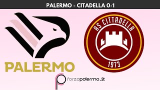 PALERMOCITTADELLA 01 E GIA FINITA PER LA SERIE A [upl. by Anaoj]