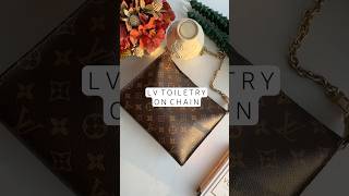 What fits in the Louis Vuitton Toiletry on Chain asmr luxury wimb louisvuitton [upl. by Naaman253]