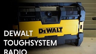 Dewalt DWST175663 Toughsystem Radio with DAB from Toolstop [upl. by Hayila]