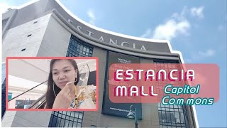 ESTANCIA MALL CAPITOL COMMONS PASIG CITY quick tour bambiediariesofficial estancia mall [upl. by Ellirpa]