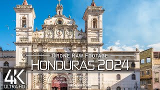 【4K】🇭🇳 Drone RAW Footage 🔥 This is HONDURAS 2024 🔥 Tegucigalpa 🔥 San Pedro Sula 🔥UltraHD Stock Video [upl. by Ruosnam]