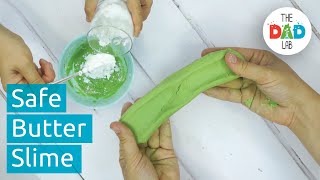 Simple NonToxic Slime Recipe  How to Make Butter Slime [upl. by Atnoved116]