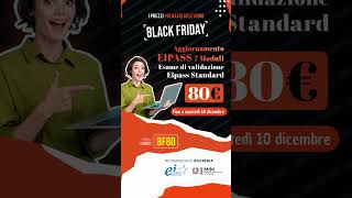 Black Friday Certificazioni ATA social lavoro studyabroad [upl. by Edwyna]